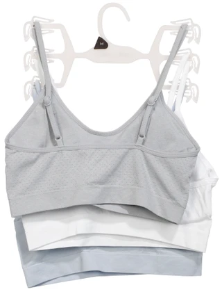 Thumbnail 2: Laura Ashley 3 Pk Seamless Swiss Dot Bras 