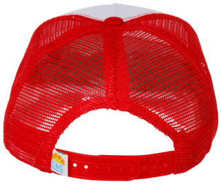 Thumbnail 2: C&C California Girl's Patriotic Cherry Trucker Hat 