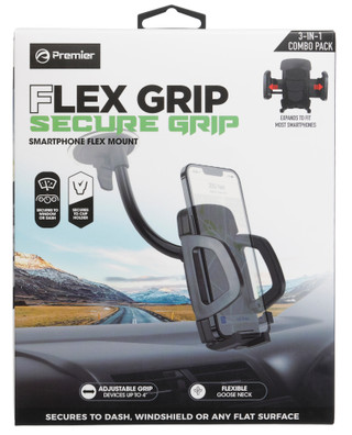Thumbnail 1: Castrol Premier Flex Grip Secure Grip Smartphone Mount with Tray 