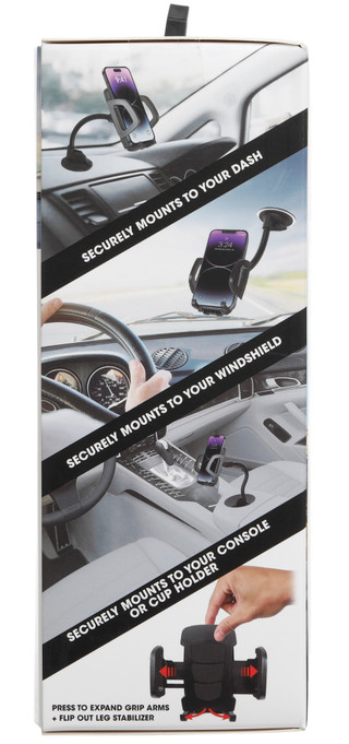 Thumbnail 3: Castrol Premier Flex Grip Secure Grip Smartphone Mount with Tray 