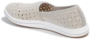Thumbnail 3: Clarks Women's Breeze Lily Perforated Slip-On Comfort Flats 