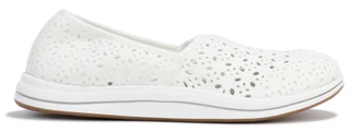 Thumbnail 3: Clarks Women's Perforated Slip-On Flats 
