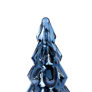 Thumbnail 2: 14 in Mercury Glass Christmas Tree Home Decor 