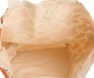 Thumbnail 3: Maple & Oak Designs Large Harvest Fall Leaves Canvas Tote Bag 