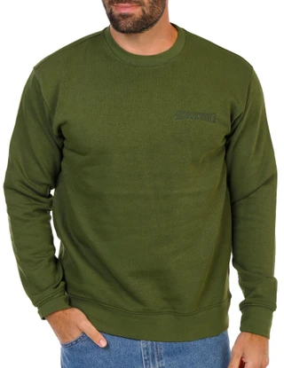 Thumbnail 1: Spalding Men's Embroidered Logo Pullover Sweatshirt 