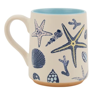 Thumbnail 2: Spectrum Designz 17 oz Coastal Seashell Mug  