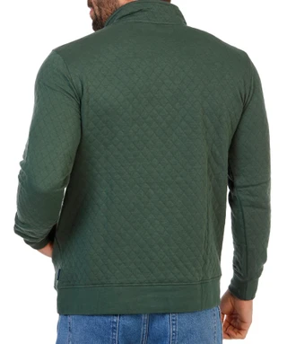 Thumbnail 2: IZOD Men's Quilted Pullover Jacket  