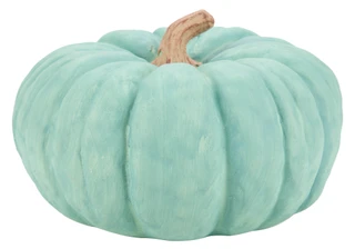 Thumbnail 1: 8 in Heavy Painted Pumpkin Harvest Decor 