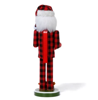 Thumbnail 2: Magical Season 14 in Christmas Santa Nutcracker in Plaid Pajamas with Bear 