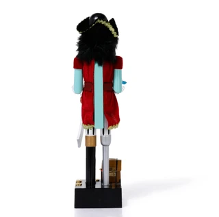 Thumbnail 2: Magical Season 14 in Christmas Pirate Nutcracker with Parrot Decor 