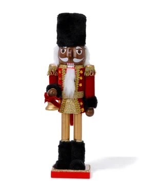 Thumbnail 1: Magical Season 14 in Christmas Nutcracker w/ Bell Figurine 
