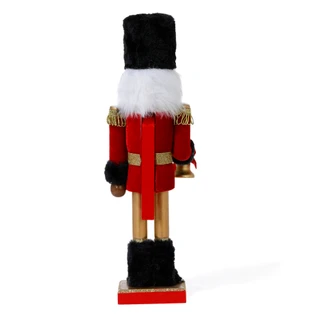 Thumbnail 2: Magical Season 14 in Christmas Nutcracker w/ Bell Figurine 