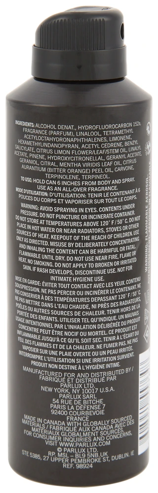 Thumbnail 2: Kenneth Cole 6 oz Men's Black Body Cologne Spray 
