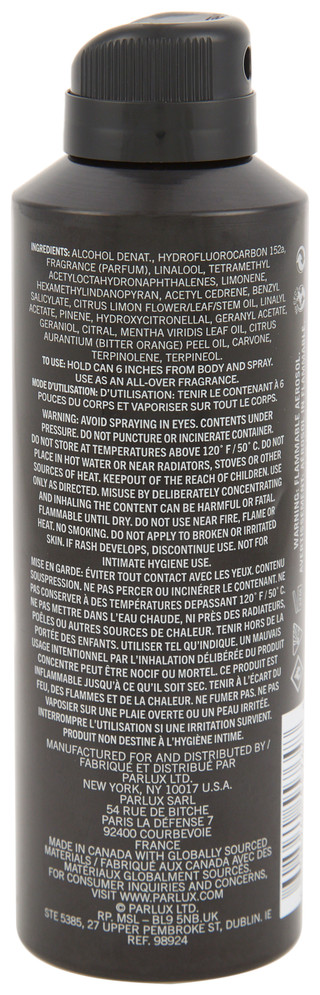 Thumbnail 2: Kenneth Cole 6 oz Men's Black Body Cologne Spray 