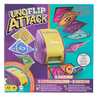 Thumbnail 1: Mattel Uno Flip Attack Card Game 