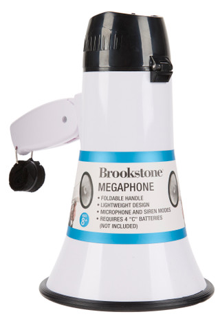 Thumbnail 1: Brookstone Megaphone 