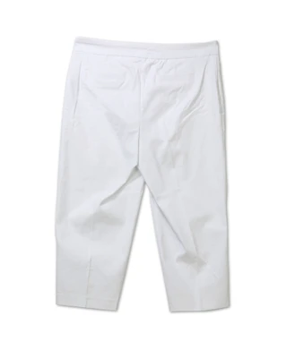 Thumbnail 2: Zac & Rachel Women's Plus Shell Button Hem Capri Pants  