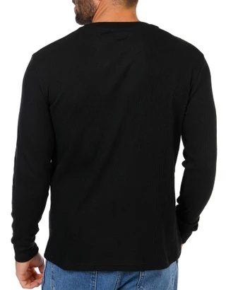 Thumbnail 2: Aeropostale Men's Long Sleeve Crew Neck Thermal Shirt 