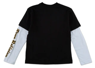 Thumbnail 2: True Religion Boys Long Sleeve Studded Logo Shirt  