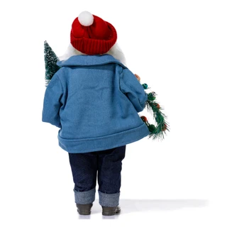 Thumbnail 2: Magical Season 18 in Christmas Santa In Jeans Figurine 