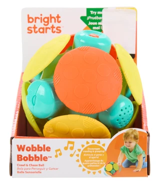 Thumbnail 1: Bright Stars Wobble Bobble Crawl & Chase Ball  