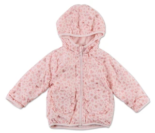 Thumbnail 1: Penelope Mack Toddler Girls Zip Front Puffer Jacket  