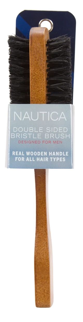 Thumbnail 1: Nautica Men's Double Sided Bristle Brush  