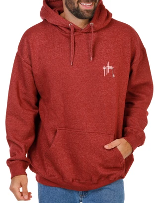 Thumbnail 2: Guy Harvey Men's Shark Sketch Graphic Pullover Hoodie 