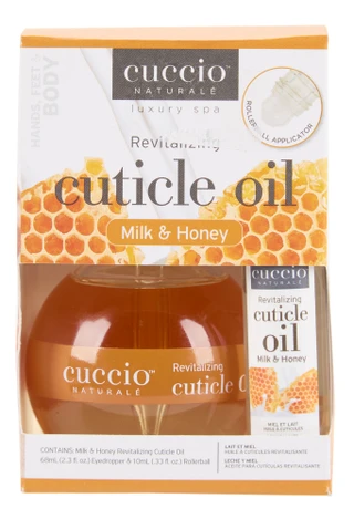 Thumbnail 1: Cuccio 2 Pc Milk & Honey Cuticle Oil Eyedropper & Rollerball Set  