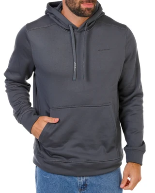 Thumbnail 1: Eddie Bauer Men's Mesh Fleece Kangaroo Pocket Pullover Hoodie  