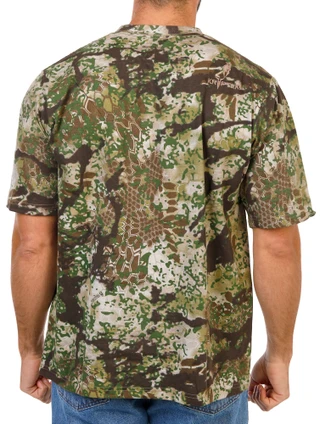 Thumbnail 2: KRYPTEK Men's Short Sleeve Printed Crew Neck Outdoor Tee 