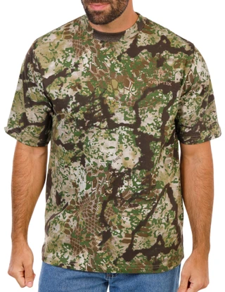 Thumbnail 1: KRYPTEK Men's Short Sleeve Printed Crew Neck Outdoor Tee 