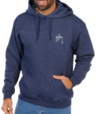 Thumbnail 2: Guy Harvey Men's Offshore Fishing Graphic Pullover Hoodie 