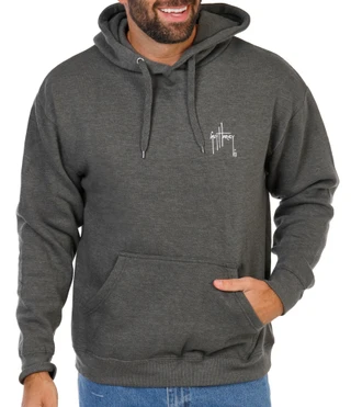 Thumbnail 2: Guy Harvey Men's Sportfishing Boat Graphic Pullover Hoodie 