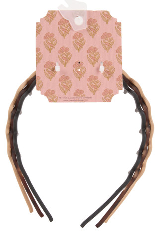 Thumbnail 2: Capelli New York 3 Pk Scalloped Edge Headbands 