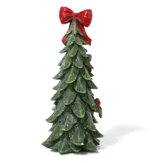 Thumbnail 3: Magical Season 13 in LED Christmas Tree w/ Bows Home Accent 