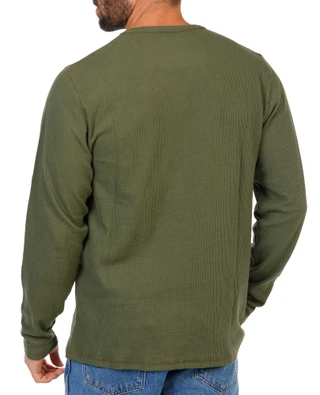 Thumbnail 2: Tommy Hilfiger Men's Long Sleeve Thermal Crew Neck Shirt 