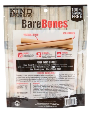 Thumbnail 2: Kind Rewards 12 Pk Rawhide Chicken Chew Rolls  