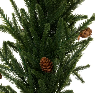 Thumbnail 2: Magical Season 14 in Faux Christmas Tree in Woven Rattan Pot Decor 