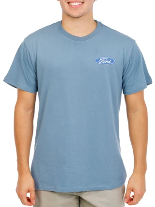 Thumbnail 3: Ford Men's Short Sleeve Vintage Pickup Truck Graphic Tee 