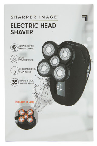 Thumbnail 5: Sharper Image Men's Wet and Dry Electric Head Shaver 
