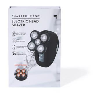 Thumbnail 7: Sharper Image Men's Wet and Dry Electric Head Shaver 