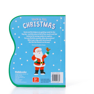 Thumbnail 2: Kidsbooks Publishing  Touch And Feel Textured Page Christmas Book  
