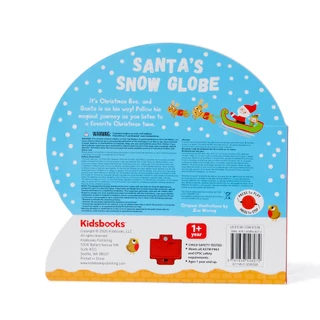 Thumbnail 2: Kidsbooks Publishing  Santa's Snow Globe Musical Story Book  