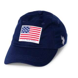 Thumbnail 1: U.S. Polo Assn. Girl's American Flag Baseball Cap 