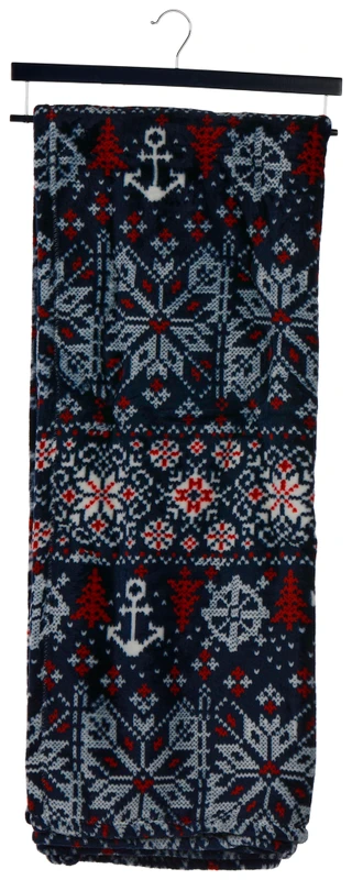 Thumbnail 1: Nautica 60x70 Christmas Fairisle Ultra Soft Plush Throw  