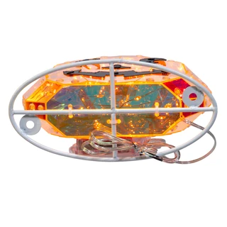 Thumbnail 4: Kurt Adler Kurt Adler  Magical Iridescence Holographic Jack-O-Lantern 