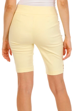 Thumbnail 5: Coral Bay Petite 10 In. Gold Bar Bermuda Shorts 