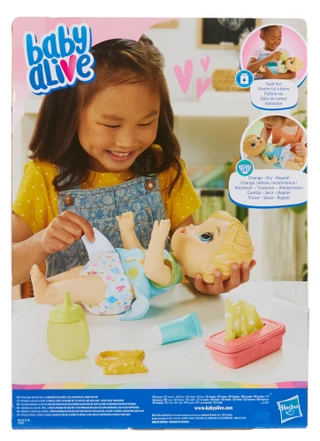 Thumbnail 2: Hasbro Baby Alive Change 'n Play Baby Doll 
