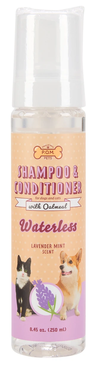 Thumbnail 1: Piece of Mind 8.45 oz Waterless Lavender Mint Pet Shampoo & Conditioner 